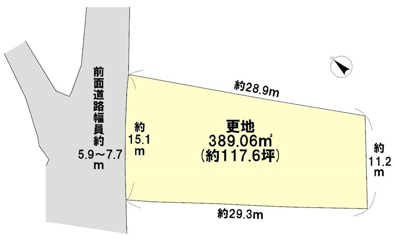 大津市雄琴１丁目 間取り図