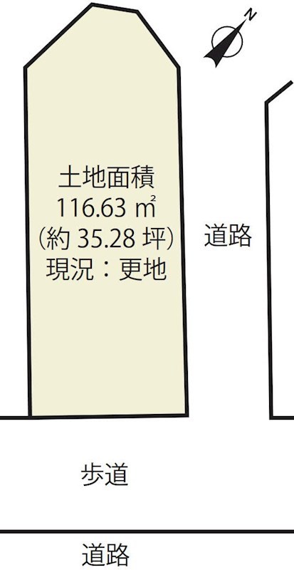 大津市大江２丁目 間取り図