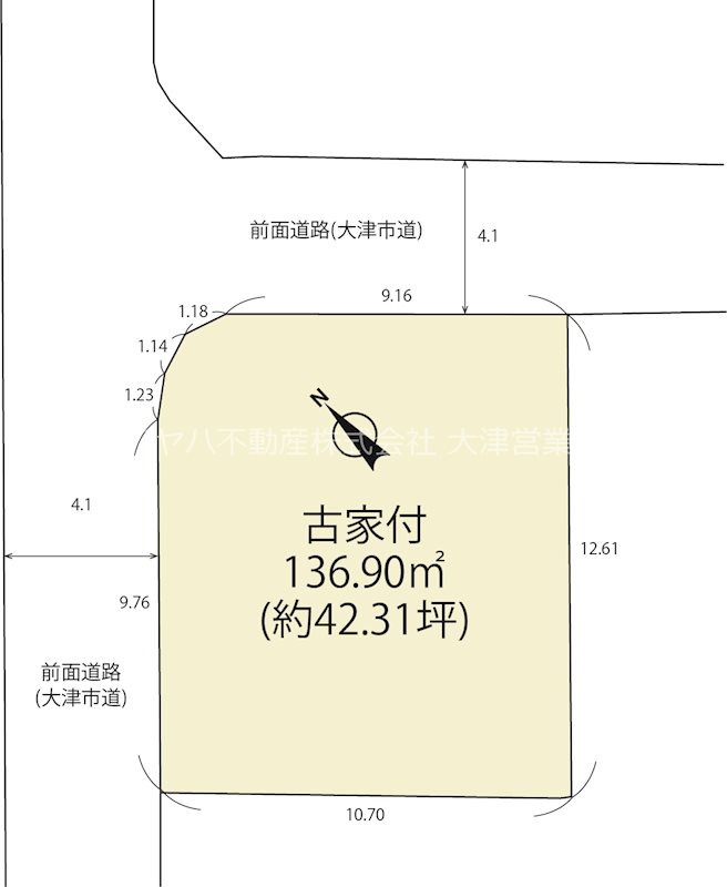 大津市朝日が丘１丁目 間取り図