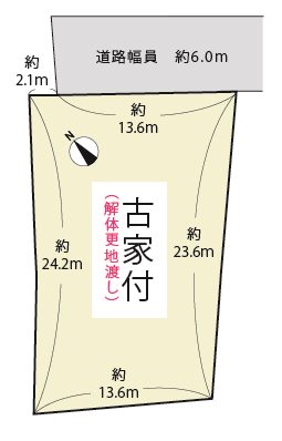 東近江市横溝町 間取り図