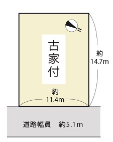 近江八幡市柳町２丁目  間取り図