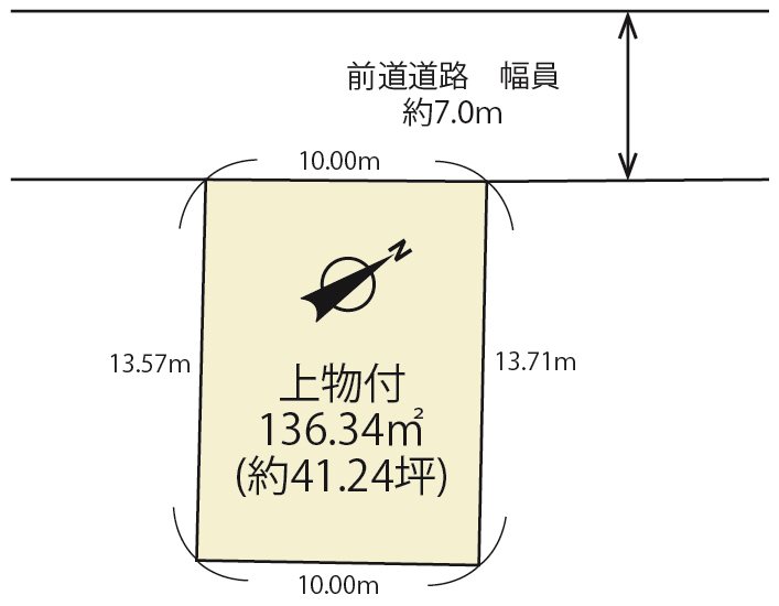 大津市国分2丁目 間取り図