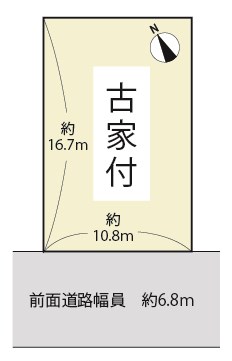 蒲生郡竜王町山面  間取り図