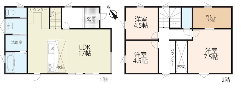 草津市矢倉１丁目　【A棟】 外観写真