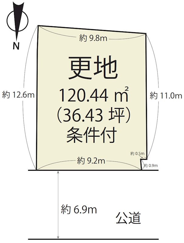 大津市一里山3丁目 間取り図