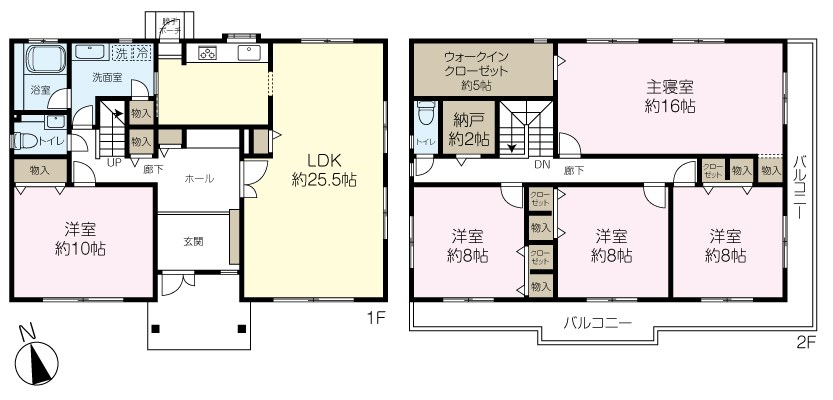 野洲市高木 間取り図