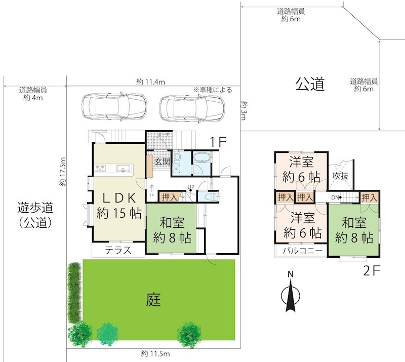 大津市里６丁目  間取り図