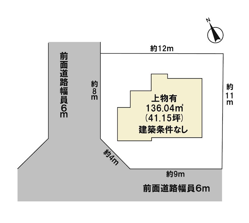 大津市下阪本６丁目 間取り図