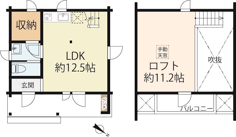 栗東市小柿10丁目 間取り図