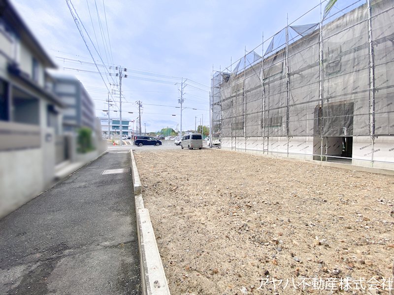草津市野村2丁目 現地写真（前面道路含む現地写真）
