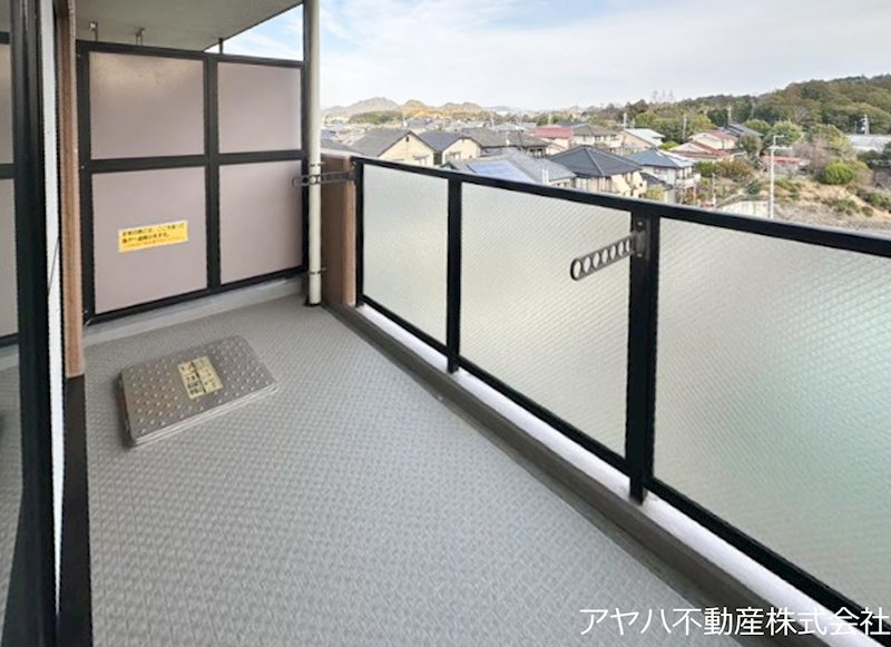 ヴェルドミール栗東 現地写真（バルコニー）