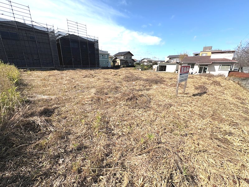 【売地】　石岡市旭台 112坪  現地写真