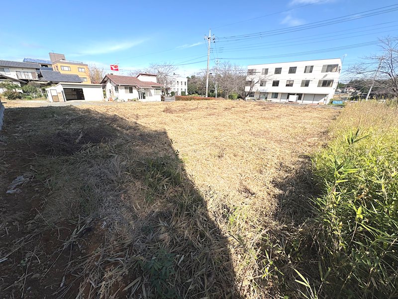 【売地】　石岡市旭台 112坪  現地写真