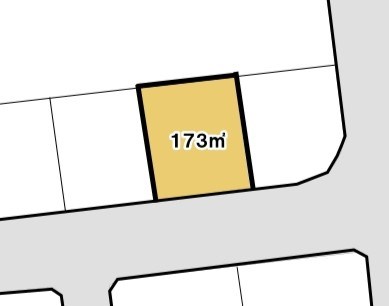 【売地】　小美玉市幡谷203-38 間取図・土地図