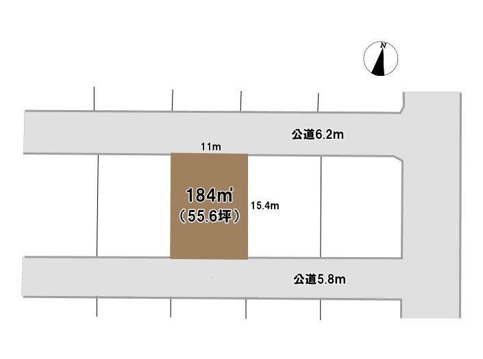茨城県小美玉市幡谷 間取図・土地図