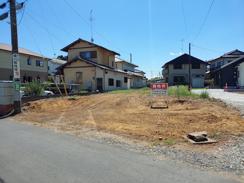 石岡市石岡 住宅用地 現地写真