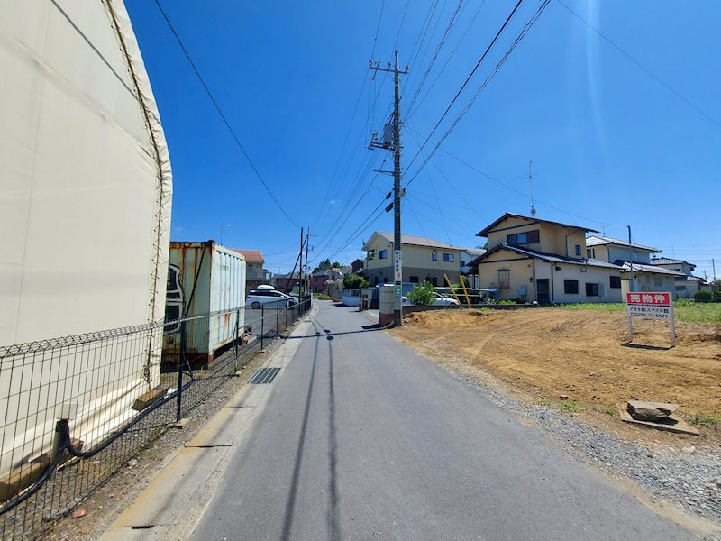 石岡市石岡 住宅用地 現地写真