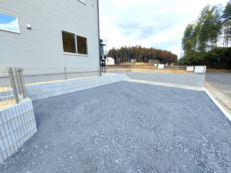 【限定1棟】　小美玉市清風台団地第6 現地写真（駐車場）