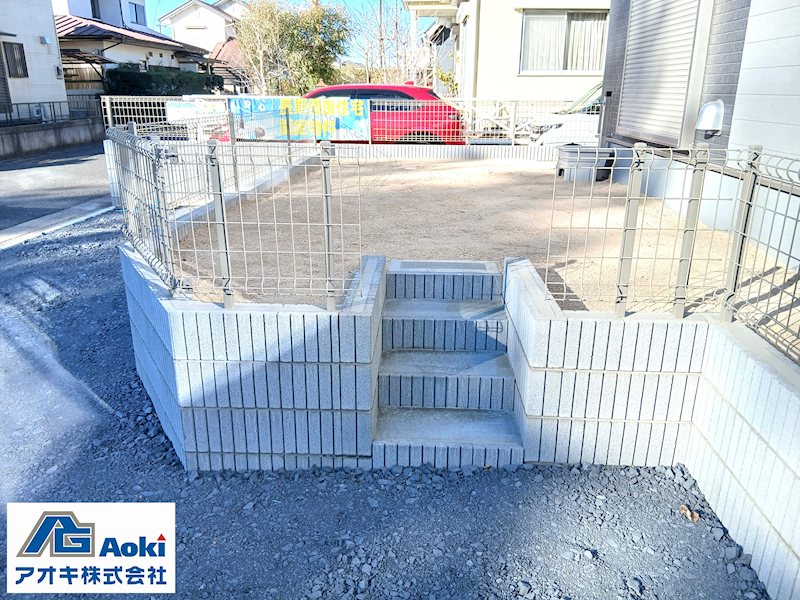 【限定1棟】　小美玉市清風台団地第6 現地写真（庭）