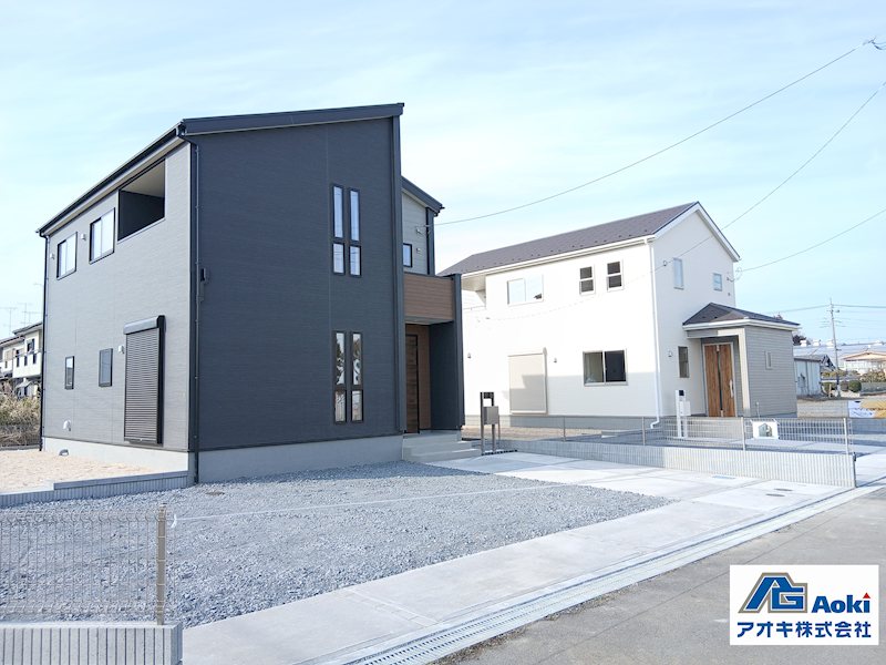 【最終1棟】　小美玉市上玉里第2　 現地写真（前面道路含む現地写真）