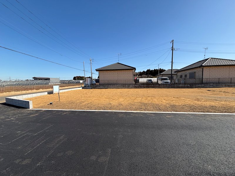 ◆鉾田市子生宅地分譲 全3区画◆A号地 現地写真