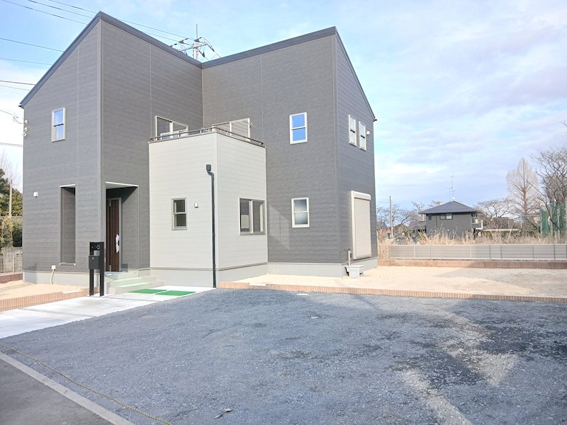 【全2棟】　笠間市岩間駅西第3　1号棟 現地写真（駐車場）