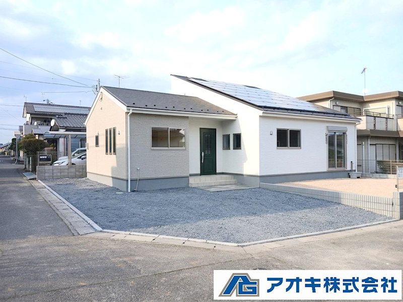 【太陽光搭載】　第2石岡市茨城 完成予想図（外観）