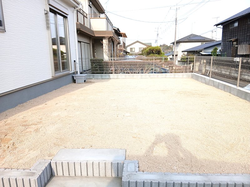 【太陽光搭載】　第2石岡市茨城 現地写真（庭）