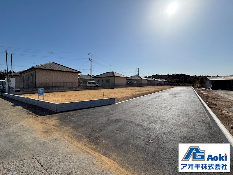◆鉾田市子生宅地分譲 全3区画◆B号地  現地写真