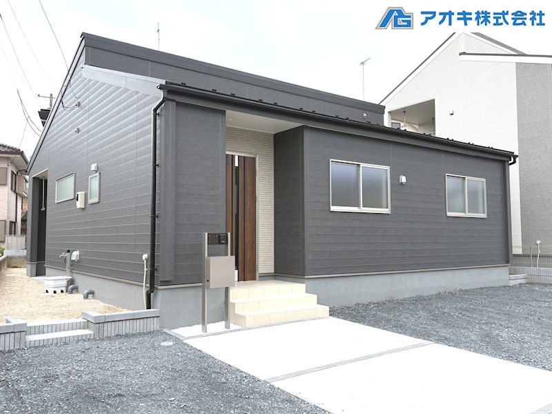 【平屋】　石岡市府中第1　3号棟 現地写真