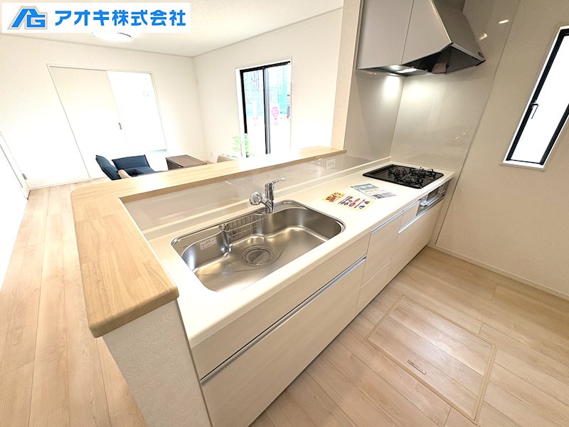 【全2棟】　鉾田市舟木第1　1号棟 同仕様写真（キッチン）
