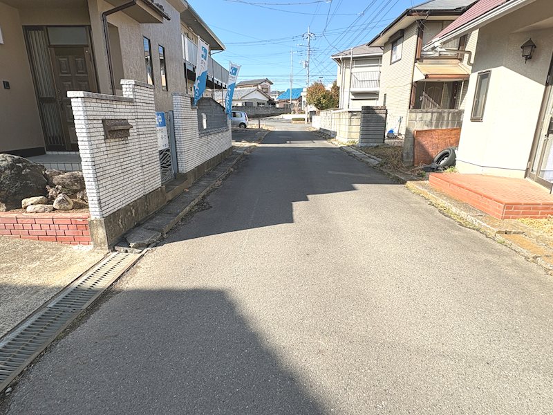 中古戸建　笠間市下郷 現地写真（前面道路含む現地写真）