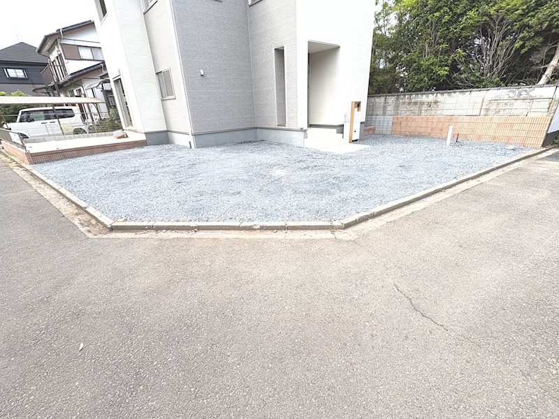 【限定1棟】第１石岡市旭台◆長期優良住宅◆ 現地写真（駐車場）