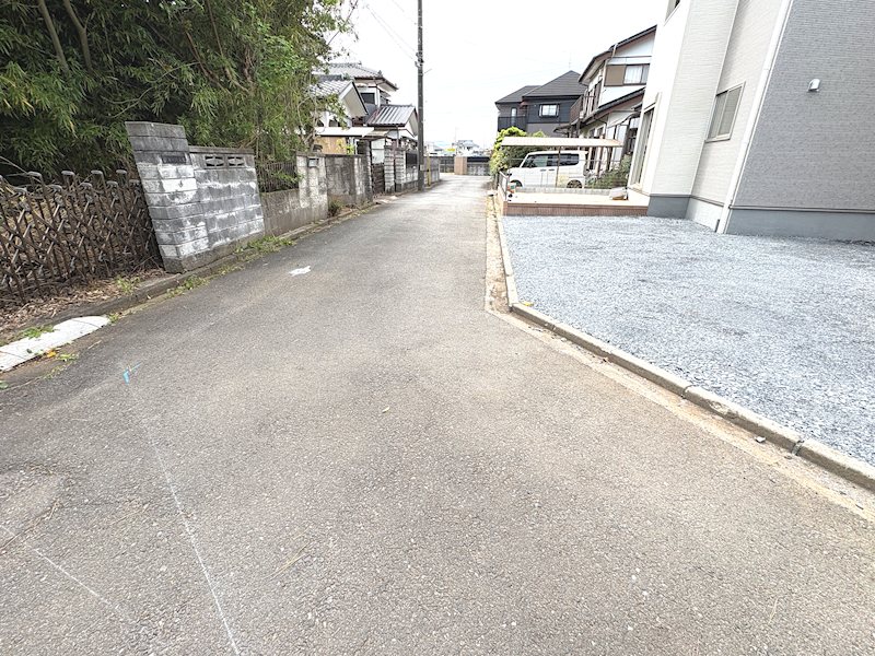 【限定1棟】第１石岡市旭台◆長期優良住宅◆ 現地写真（前面道路含む現地写真）