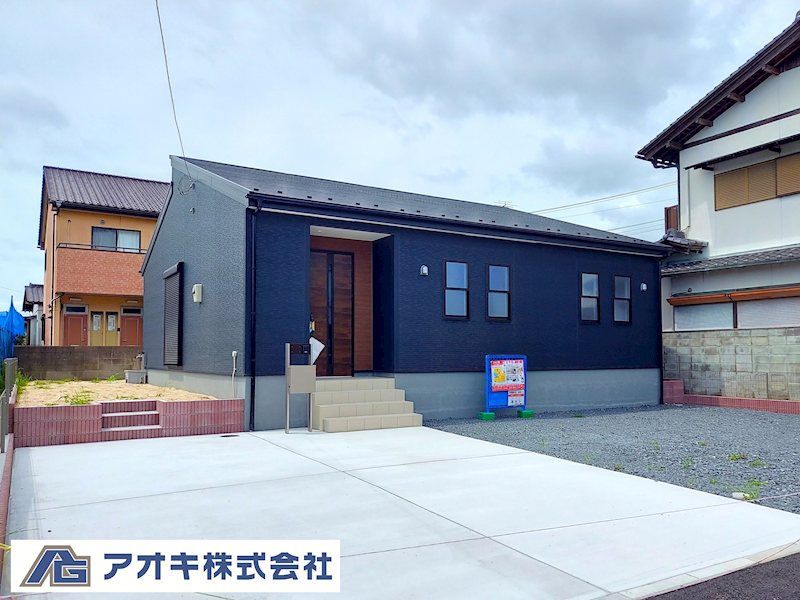 【平屋】　石岡市府中2期　1号棟  現地写真