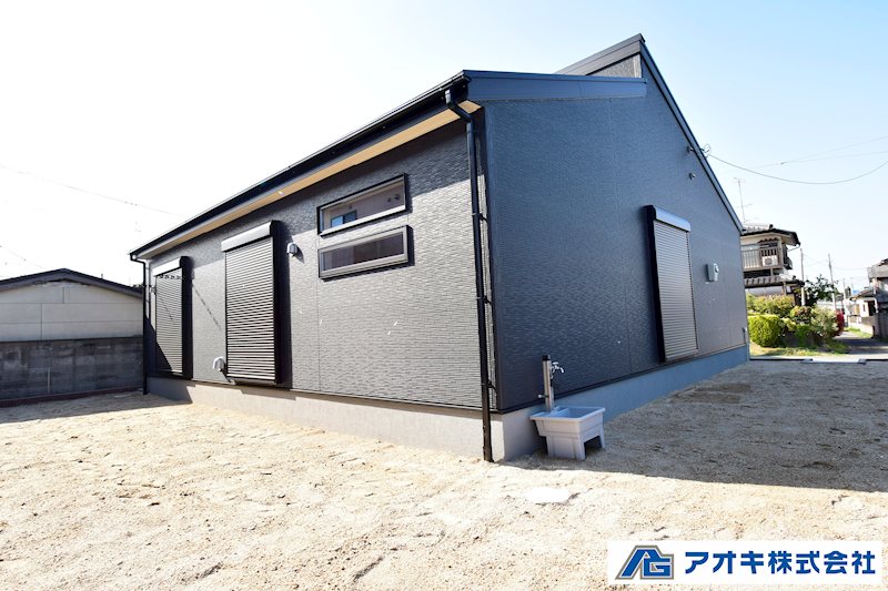 【平屋】　石岡市府中2期　1号棟  現地写真
