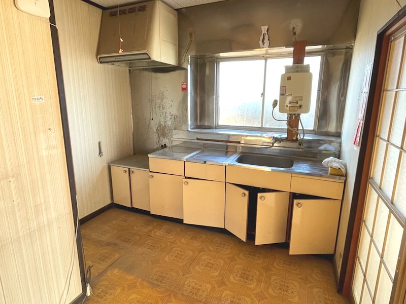 【リフォーム予定】鉾田市串挽中古物件〈作業所兼居宅〉 内観写真（キッチン）