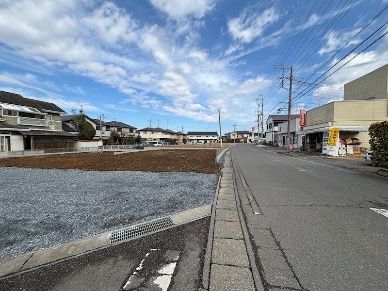 【全2棟】ハートフルタウン石岡市東光台5丁目　B号棟 現地写真（前面道路含む現地写真）