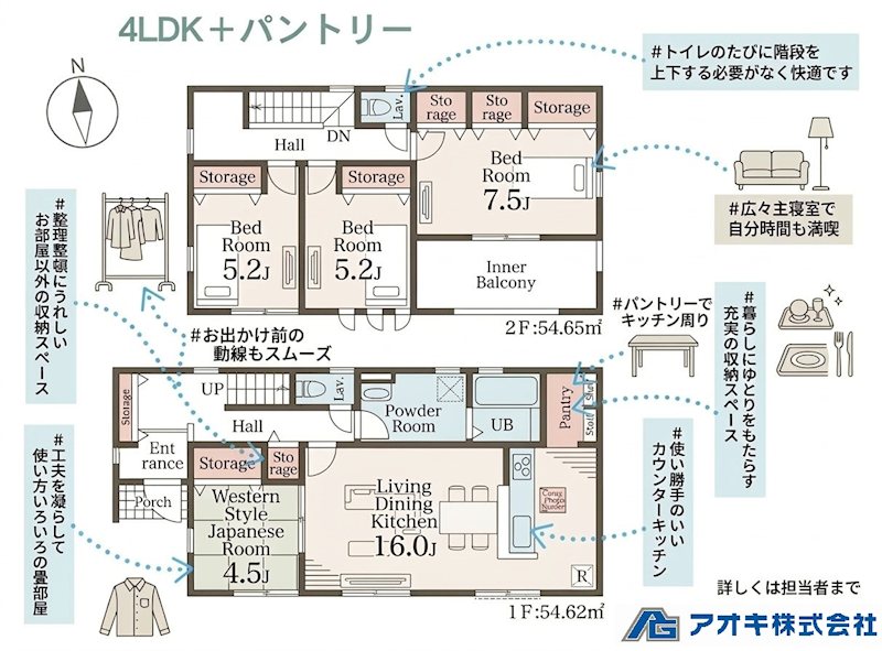 【限定1棟】　桜川市東桜川第1 間取図・土地図