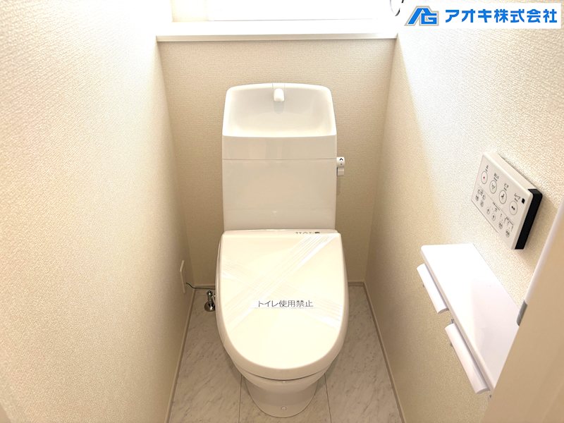【全8棟】　かすみがうら市下稲吉2期 　6号棟 内観写真（トイレ）