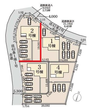 【全4棟】　第1笠間市南友部　2号棟 その他