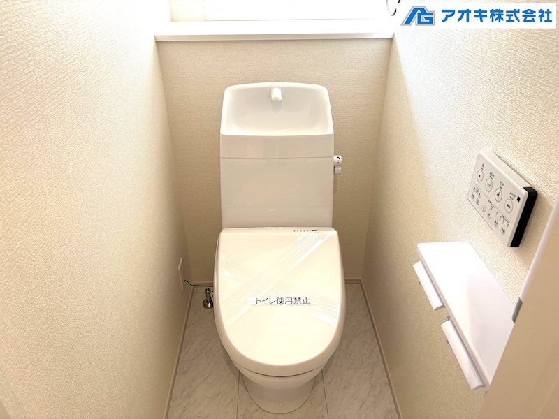 【全4棟】　第1笠間市南友部　2号棟 内観写真（トイレ）