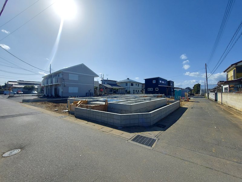 石岡市東光台第4　3号棟 現地写真（前面道路含む現地写真）