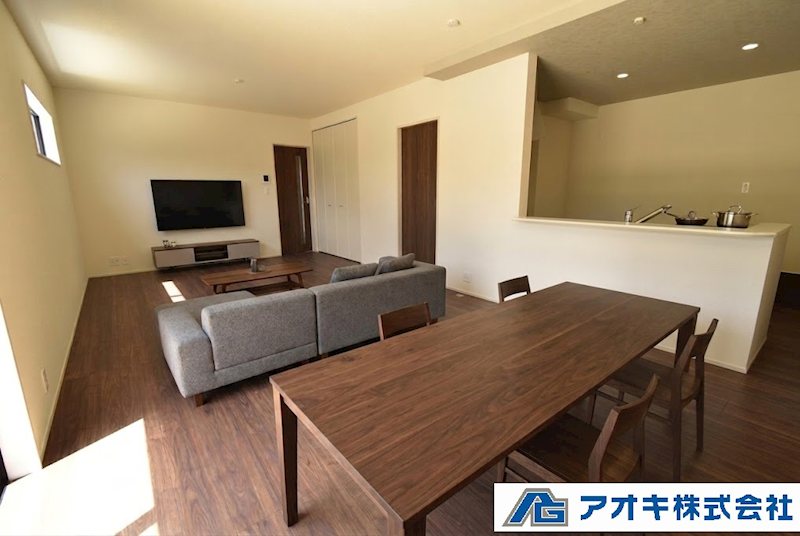 【平屋物件】　第2石岡市下林 同仕様写真（リビング）