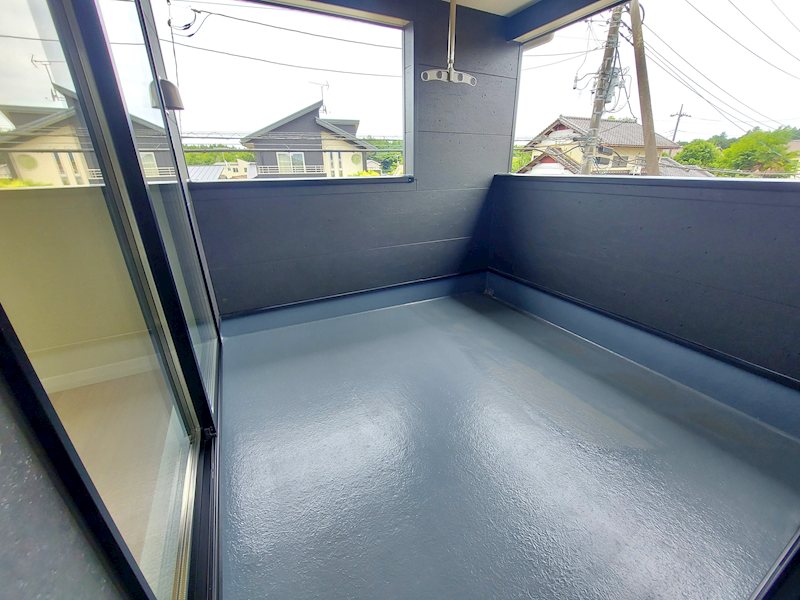 【限定１棟】　小美玉市納場第4 現地写真（バルコニー）