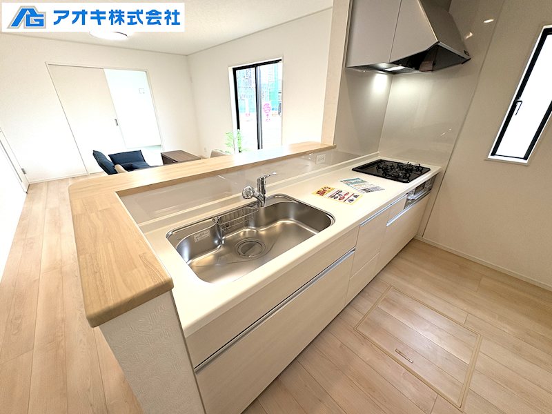 【全2棟】　笠間市鯉淵第9　2号棟 同仕様写真（キッチン）