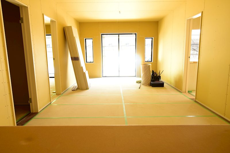 【太陽光搭載】　平屋物件　茨城町前田4期 内観写真（リビング）
