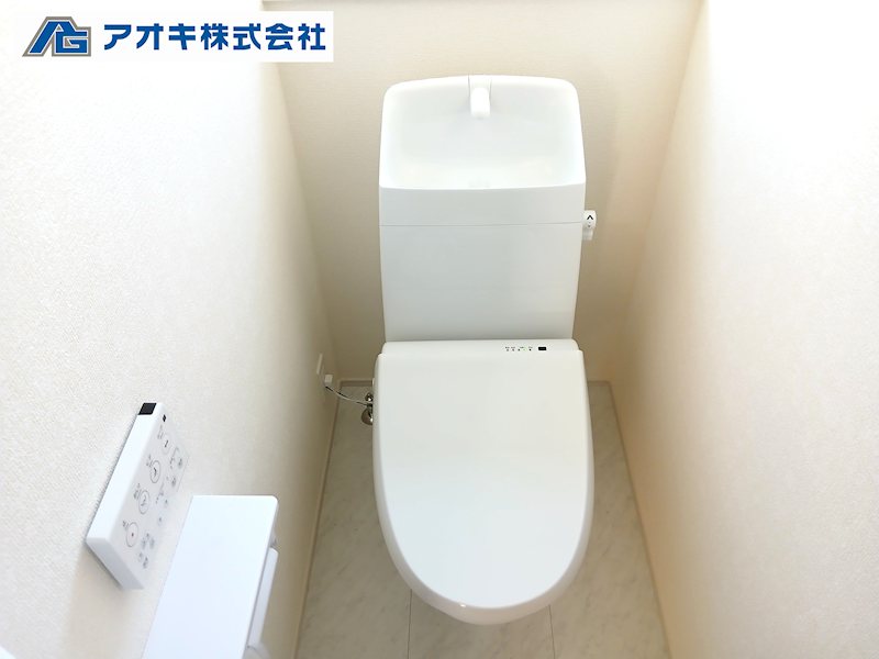 【太陽光搭載】　平屋物件　茨城町前田4期 内観写真（トイレ）
