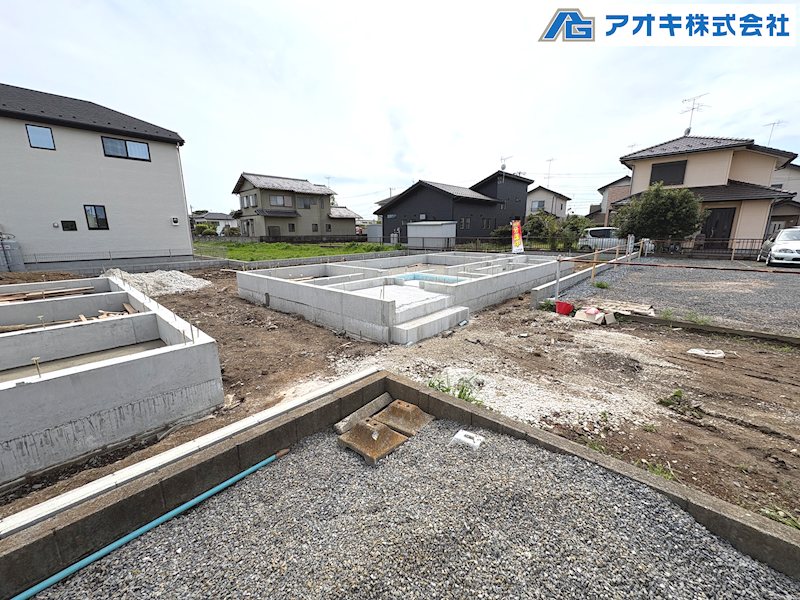 【全2棟】　石岡市若松第8　1号棟 現地写真
