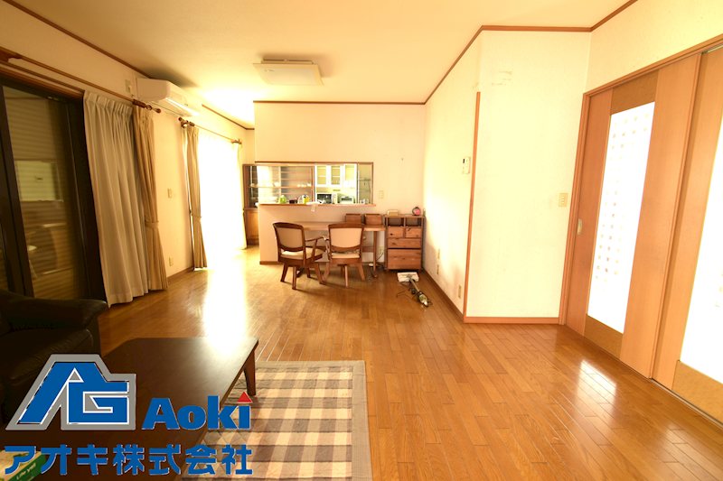 【平屋物件】　石岡市東光台　中古物件 内観写真（リビング）